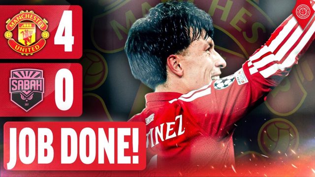 COMFORTABLE! Manchester United 4-0 Sabah FK | Champions League LIVE Match Review