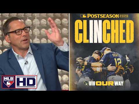 MLB Network [BREAKING NEWS] Brewers BLANK Reds 20-0 to become first NL team to clinched playoff spot