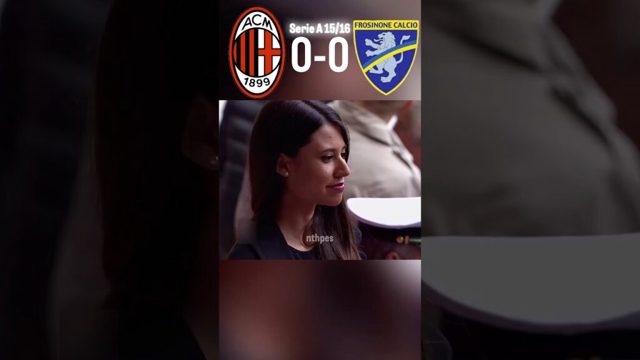 Ac Milan Vs Frosinone Serie A 15/16 #voz