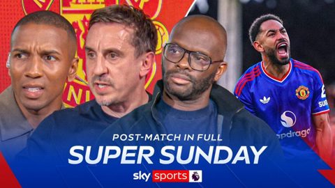 Gary Neville, Louis Saha, and Ashley Young FULL Super Sunday post-match | Fulham 1-1 Man Utd