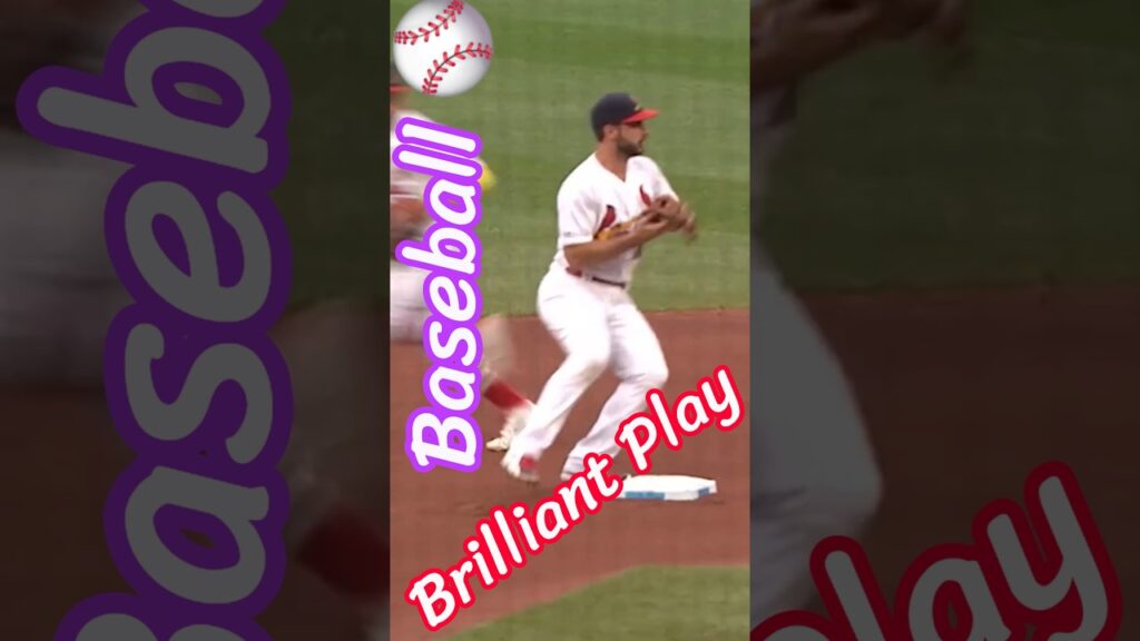 Brilliant Play! Baseball #shorts #shortsfeed #sports #news #us #uk #europe # #baseballlifestyle