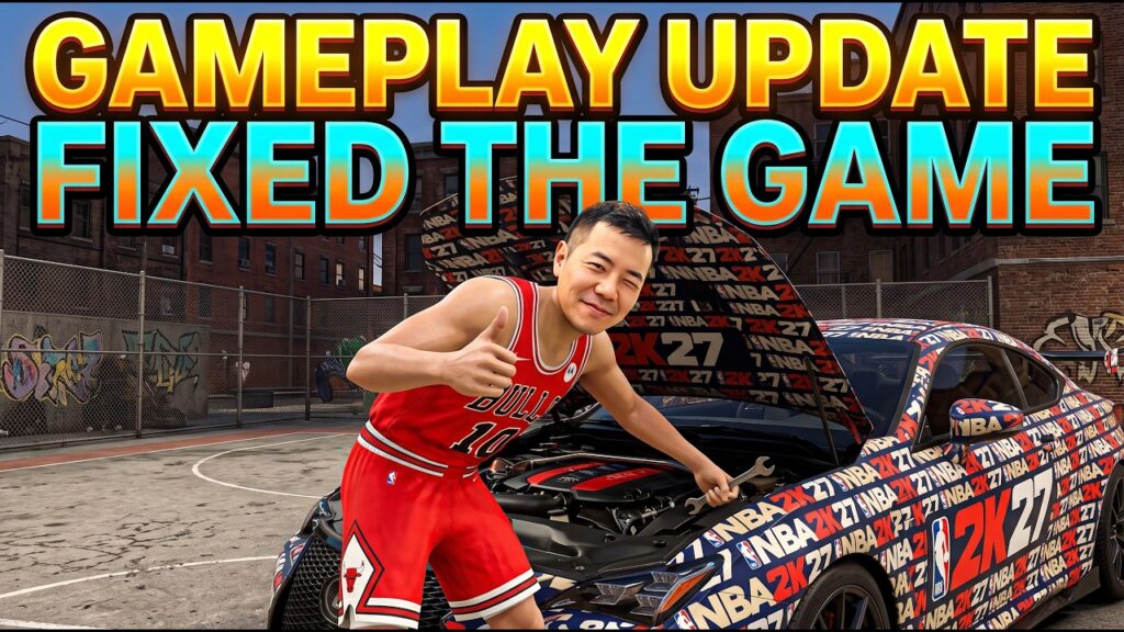 FIRST EVER GAMEPLAY UPDATE FOR NBA 2K27 MASSIVE NEWS