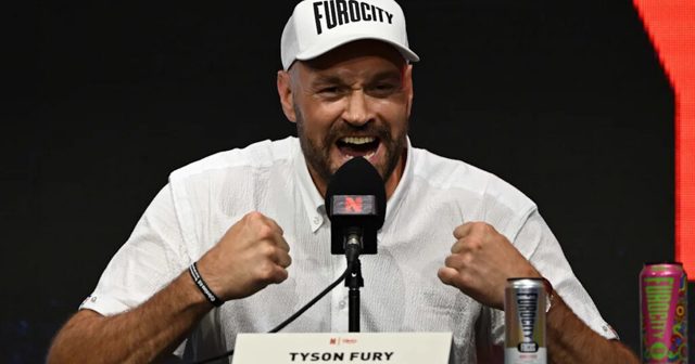 Family betrayal and a bizarre day in London: Tyson Fury vs. Anthony Joshua is finally off and running