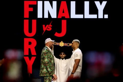 Fury, Joshua kick off ‘battle of Britain’ in good spirits