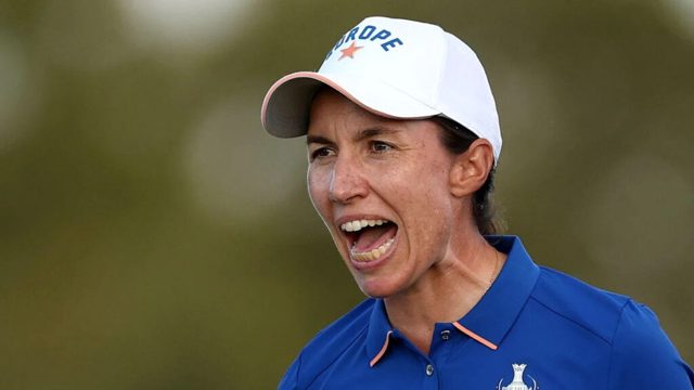 Ciganda sparkles for Europe on dramatic opening day of Solheim Cup