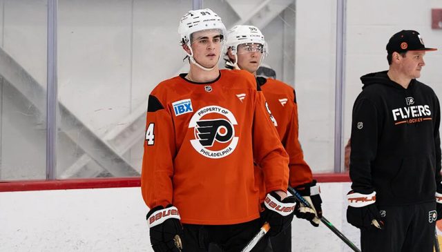 Flyers’ young — but mature — talent on display at rookie camp
