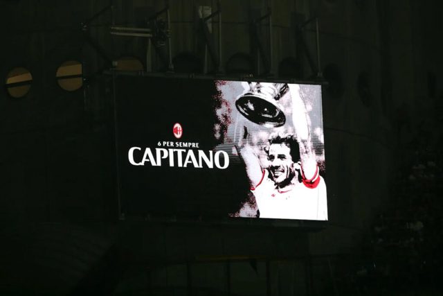 Juventus fans pay tribute to Baresi ahead of Milan match: ‘With infinite respect’