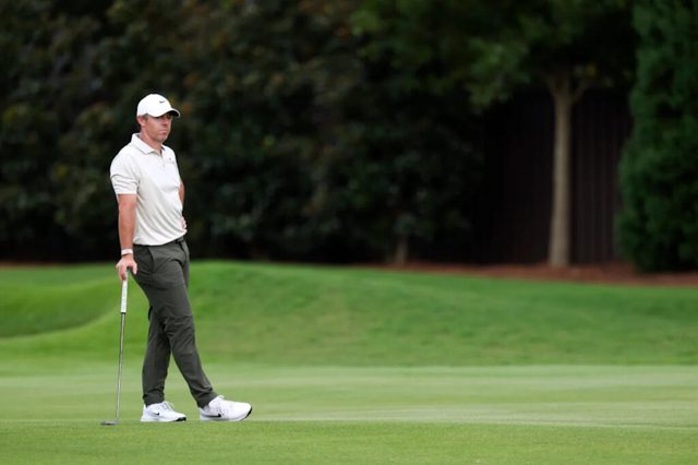 Rory McIlroy told what many fans want his next goal to be after looking ‘grumpy’ at the Tour Championship