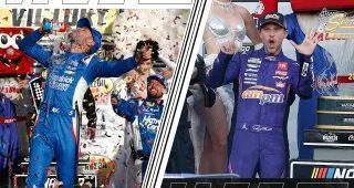 Pair of aces: Larson, Hamlin lay cards on the table in 1.5-mile Vegas showdown