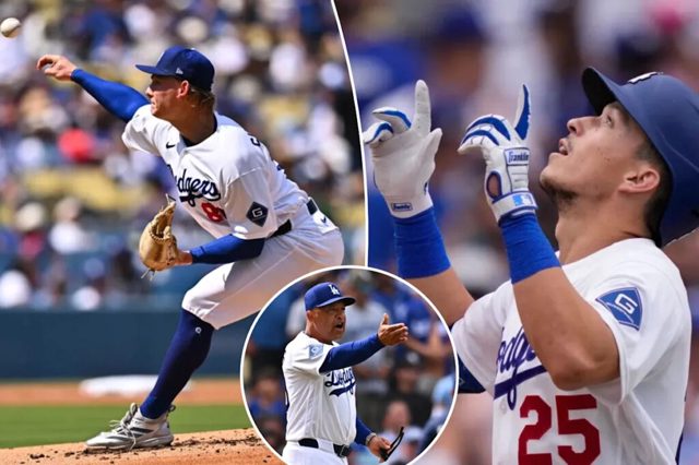 Dodgers considering Emmet Sheehan for playoff role after gem in win over Giants