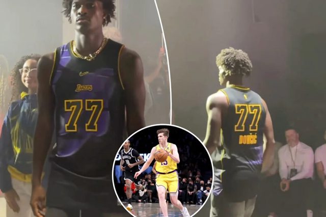 Lakers release new dazzling ‘specter’ jerseys