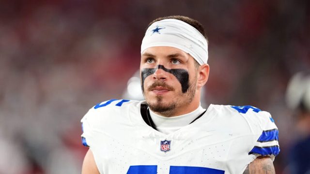 Cowboys elevate linebackers Justin Barron, Curtis Robinson from practice squad