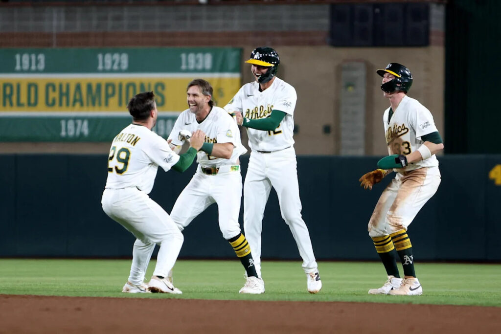 A’s Walk Off Blue Jays 6-5