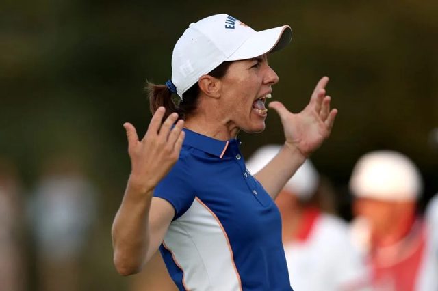Solheim Cup delivers on Day 1, with tense matches and a thrilling finish