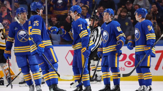 Sabres Announce Alternate Jersey Schedule For Regular Season