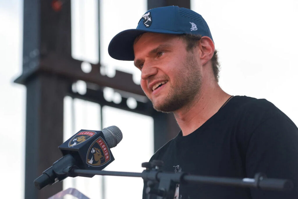 Sasha Barkov ‘Really Excited’ Heading Into Panthers Training Camp, Speaks On Recovery From Knee Surgery
