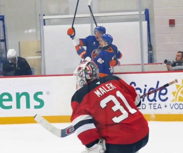 WATCH: Daniil Prokhorov Lights The Lamp In Rookie Scrimmage vs. Devils