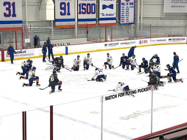 Islanders Release Game Day Lineup: Full Of NHL Vets For Rangers Exhibition