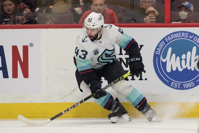 Former Kraken Forward Dealing With Injury Ahead Of NHL Opener