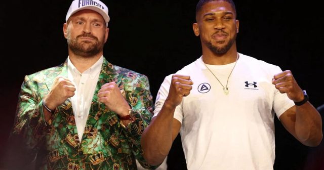 Eddie Hearn says Anthony Joshua took pay cut for Tyson Fury fight
