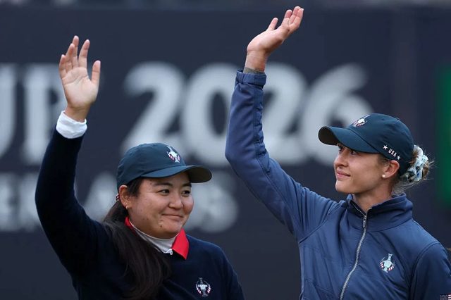 Nelly Korda and Allisen Corpuz make Solheim history with 5-0 record