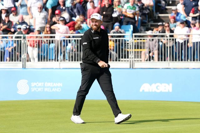 Shane Lowry fires up his home crowd with course record at Amgen Irish Open