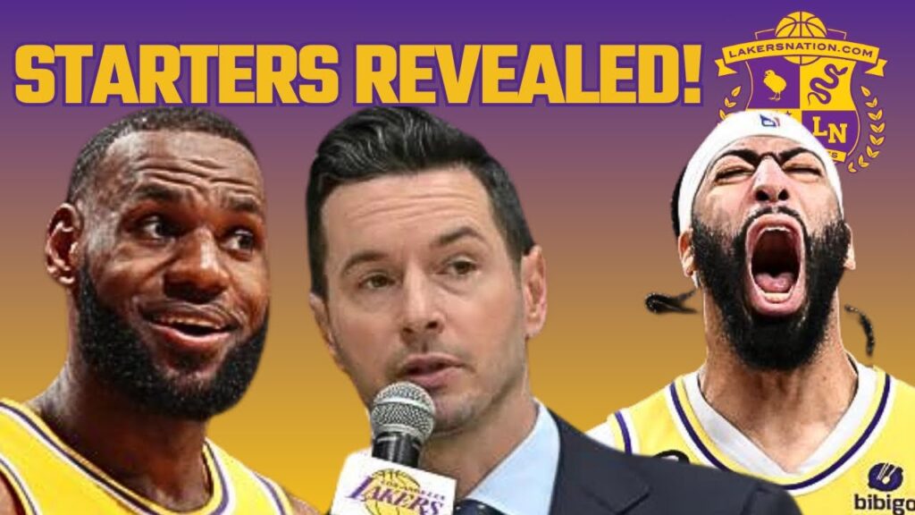 Lakers Starters REVEALED By JJ Redick