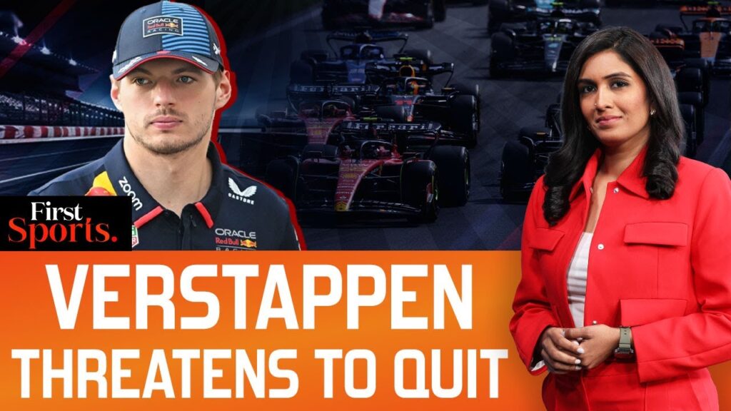 Verstappen Threatens To Quit F1 After FIA’s “Silly” Punishment | First Sports With Rupha Ramani