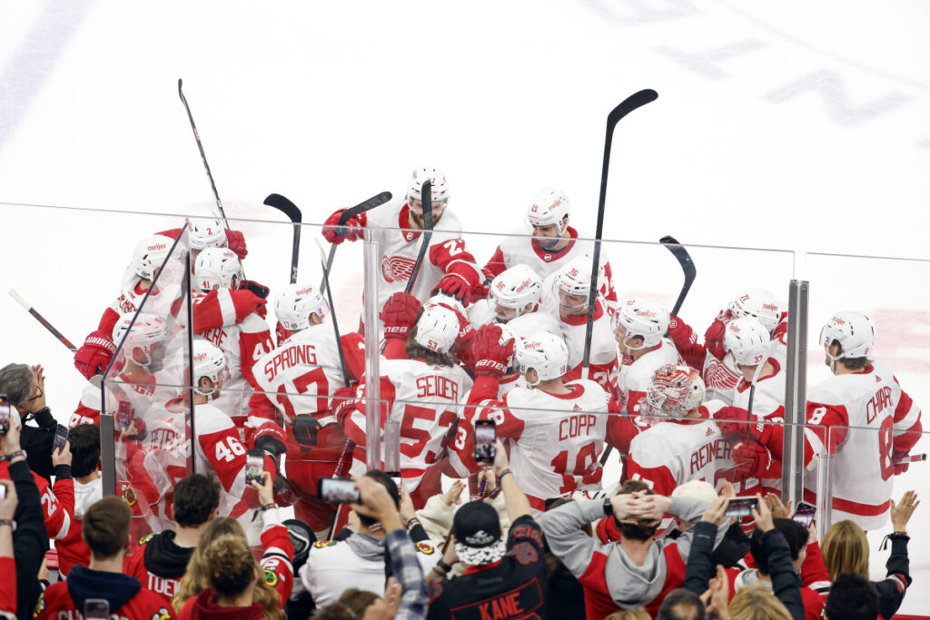 Three Takeaways from Red Wings’ 4-2 Preseason Win against Chicago