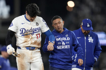 World Series 2024: Shohei Ohtani’s shoulder injury casts a shroud of uncertainty even as Dodgers take 2-0 series lead