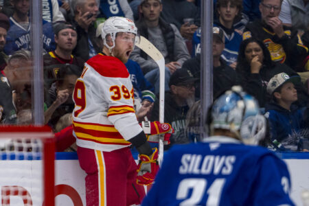 Mantha’s Gordie Howe Hat-trick Gets Criticized Flames Player Off To Hot Start