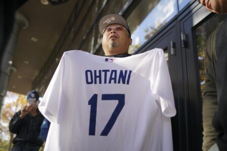 Shohei Ohtani leads the way in Dodgers setting merchandise sales record after World Series win