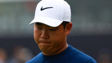 Tom Kim apologizes for damaging locker following playoff loss in South Korea