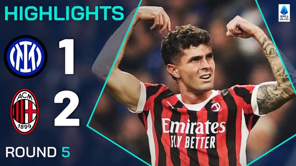 INTER-MILAN 1-2 | HIGHLIGHTS | Pulisic strikes in Milan derby win! | Serie A 2024/25