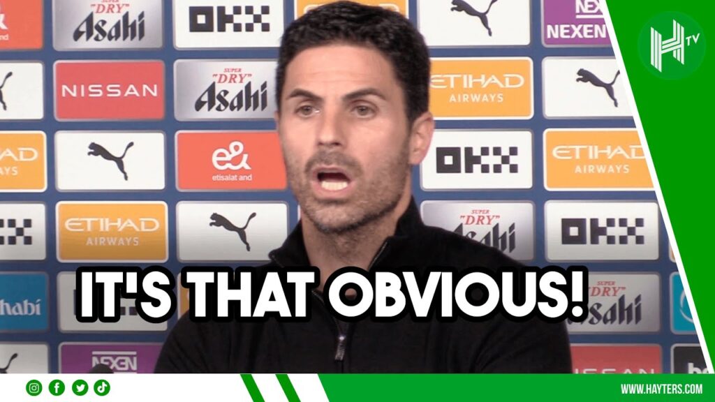 IT’S THAT OBVIOUS! Arteta SCATHING at Trossard red card | Man City 2-2 Arsenal