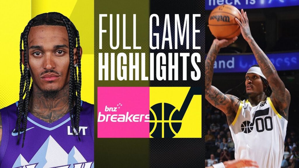 BREAKERS at JAZZ | NBA PRESEASON FULL GAME HIGHLIGHTS | October 4, 2024