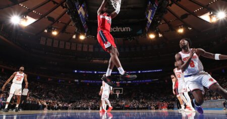 Alex Sarr Scores 12 Points, Wows NBA Fans Despite Wizards Preseason Loss vs. Knicks