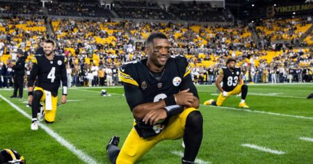 Steelers’ Russell Wilson Expected to Be Active QB2 vs. Raiders Behind Justin Fields