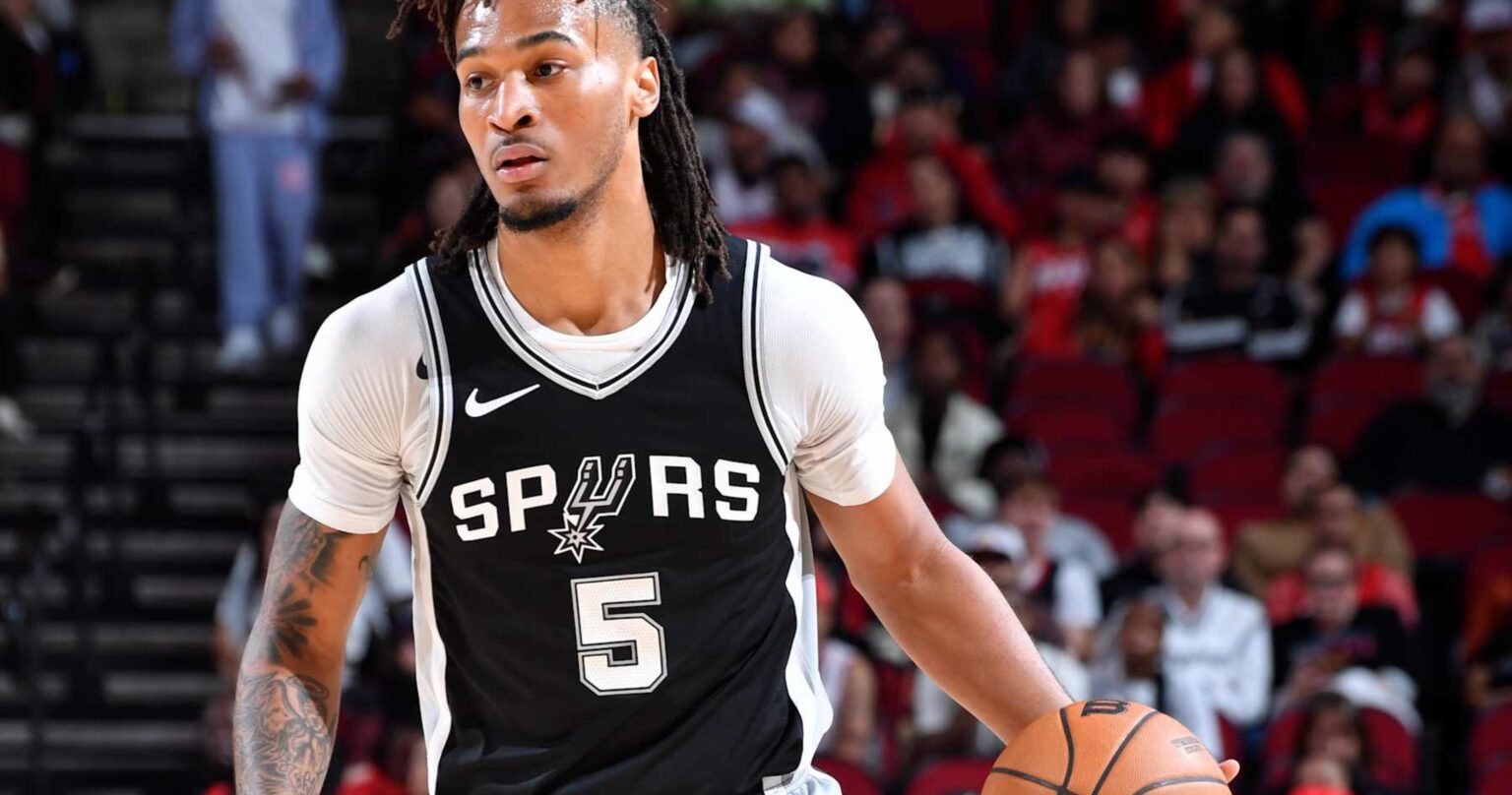 Stephon Castle Excites NBA Fans Despite Spurs’ Loss to Reed Sheppard, Rockets