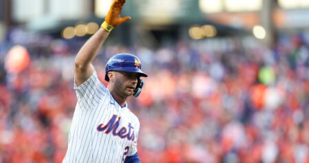 Video: Pete Alonso Praises ‘Resilient’ Mets After NLCS Game 5 Win vs. Dodgers