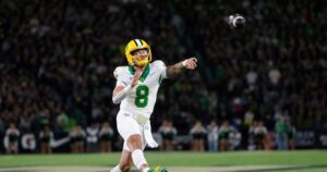 Dillon Gabriel Thrills CFB Fans in Oregon’s Blowout Win vs. Purdue amid Heisman Race