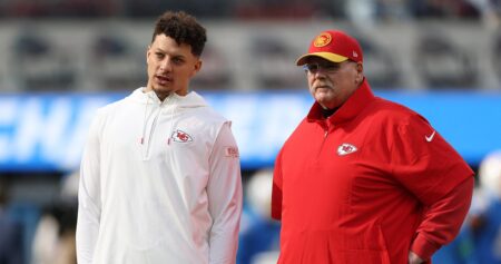 Video: Mahomes, Reid, Jones Attend HS Football Game to Support Chiefs Coaches’ Sons