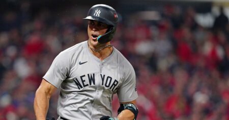 Giancarlo Stanton Wins ALCS MVP as Yankees Clinch 1st World Series Berth Since 2009