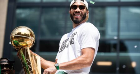 Video: Celtics Unveil 2024 NBA Title Rings, Raise 18th Banner Ahead of Knicks Opener