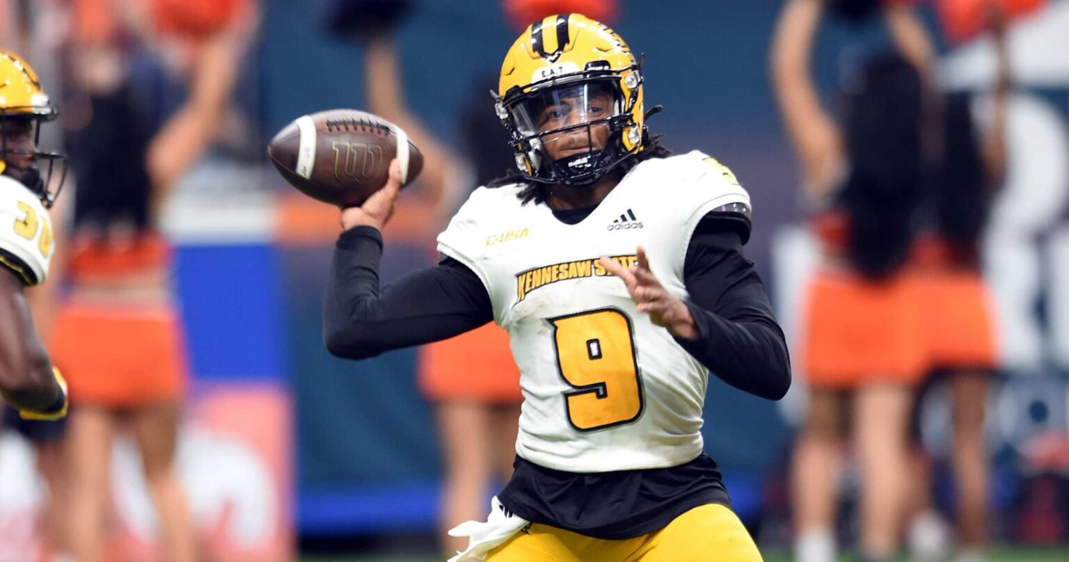 Video: 0-6 Kennesaw State Beats 5-0 Liberty for 1st-Ever FBS Win as 27-Point Underdog