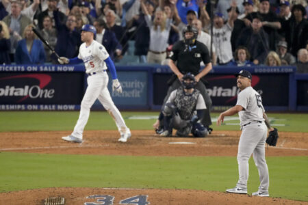 World Series 2024: Nestor Cortes Jr., Yankees bullpen fail to deliver final 3 outs. Why did Aaron Boone go with Cortes?