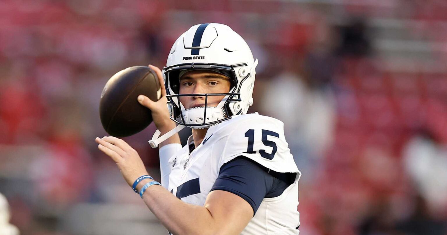 Drew Allar Suffers Injury in Penn State Win vs. Wisconsin, Status vs. Ohio State TBD