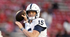 Drew Allar Suffers Injury in Penn State Win vs. Wisconsin, Status vs. Ohio State TBD