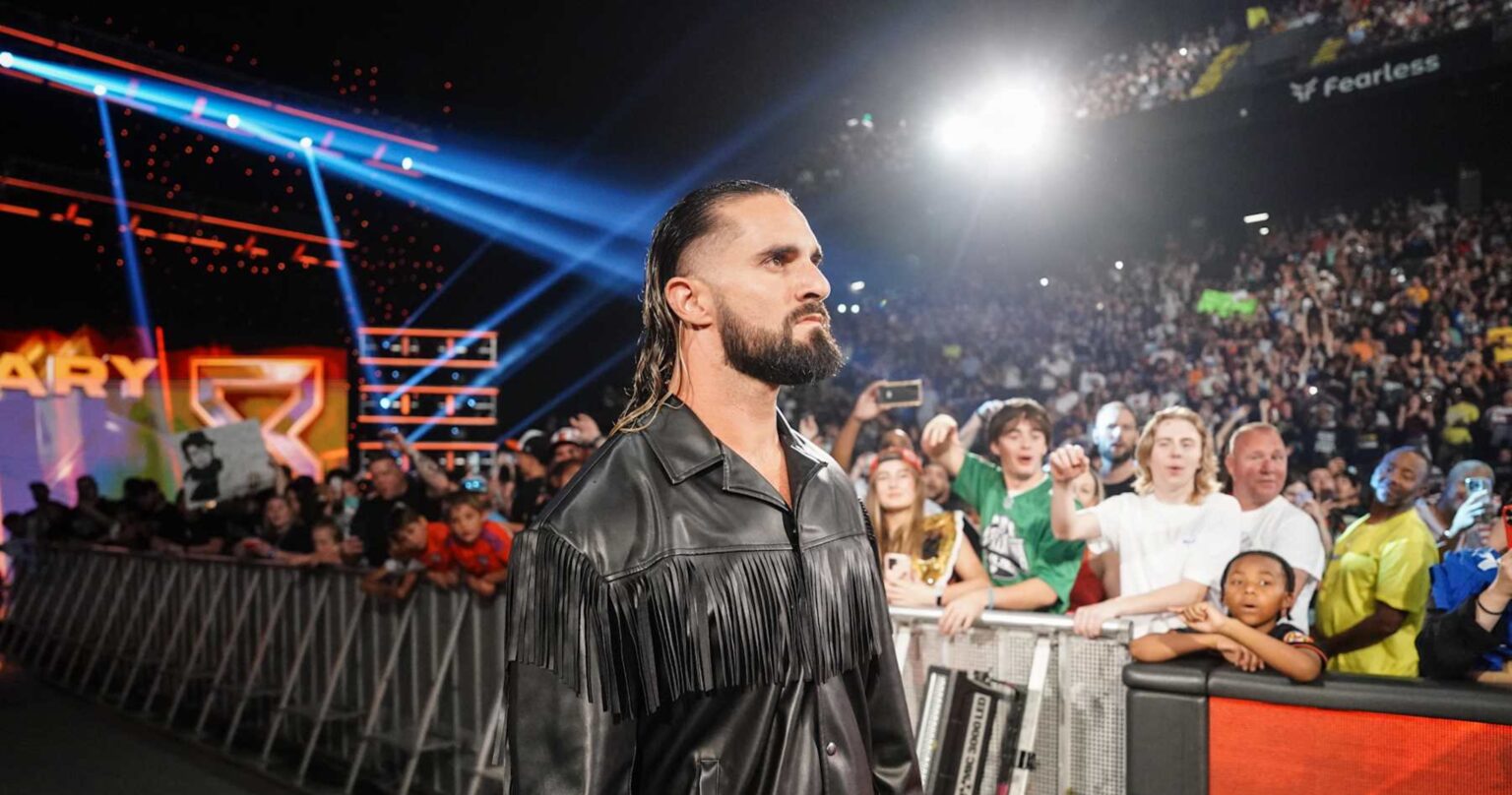 Video: WWE’s Seth Rollins’ Live Reaction to Bears Loss on Jayden Daniels’ Hail Mary