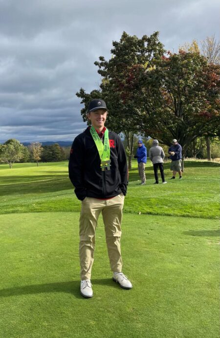 Vermont high school boys golf state championship came down to the final hole